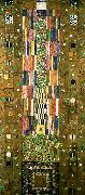 Gustav Klimt kartong for frisen i stoclet- palatset oil painting reproduction